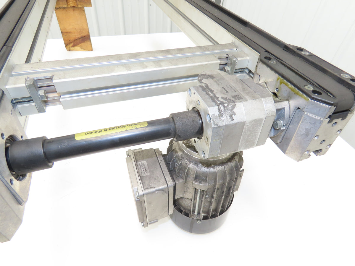 Rexroth CS 400-955-12 M/MIN-460 Transverse Belt Conveyor 400x955mm 230/460V 3PH