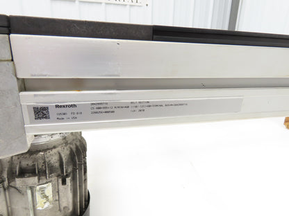 Rexroth CS 400-955-12 M/MIN-460 Transverse Belt Conveyor 400x955mm 230/460V 3PH