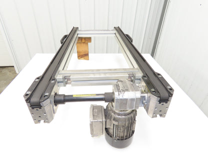 Rexroth CS 400-955-12 M/MIN-460 Transverse Belt Conveyor 400x955mm 230/460V 3PH