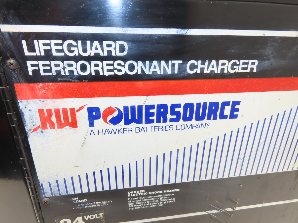 Hawker PAC1260 KW Powerstroke Battery Charger 24V 12 Cell 60 Amp 480V 1Ph TAG