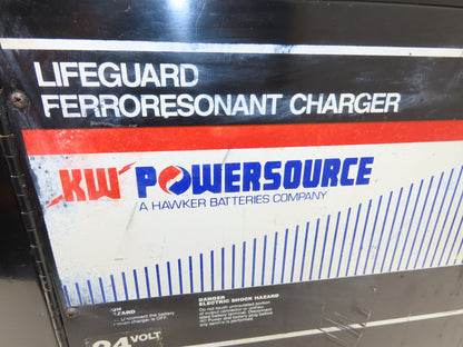 Hawker PAC1260 KW Powerstroke Battery Charger 24V 12 Cell 60 Amp 480V 1Ph TAG