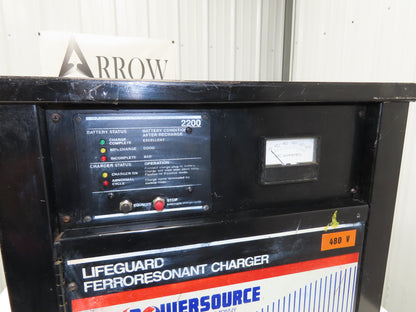 Hawker PAC1260 KW Powerstroke Battery Charger 24V 12 Cell 60 Amp 480V 1Ph TAG