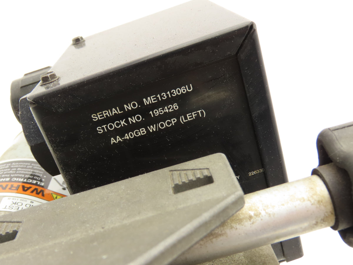 Miller 195426 Robot Welder Electric Motor & Wire Feeder Left 115VDC