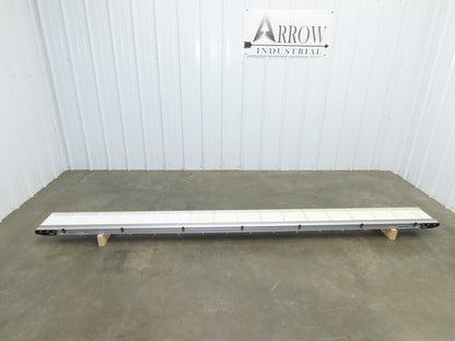 Dorner 2200 Series 8"x 10' Cleated Belt Conveyor -No Drive 22CTM08-10002AA20710H