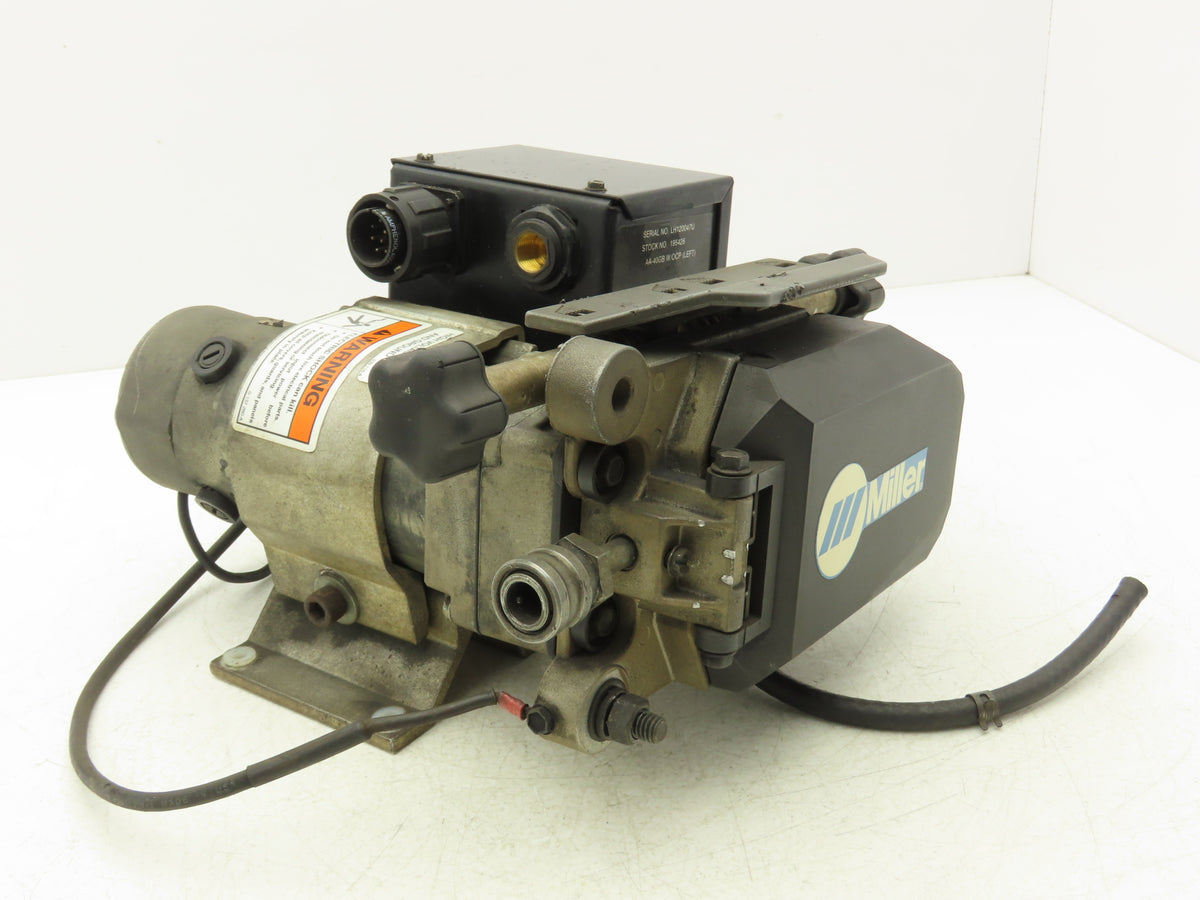 Miller 195426 Robot Welder Electric Motor & Wire Feeder Left 115VDC