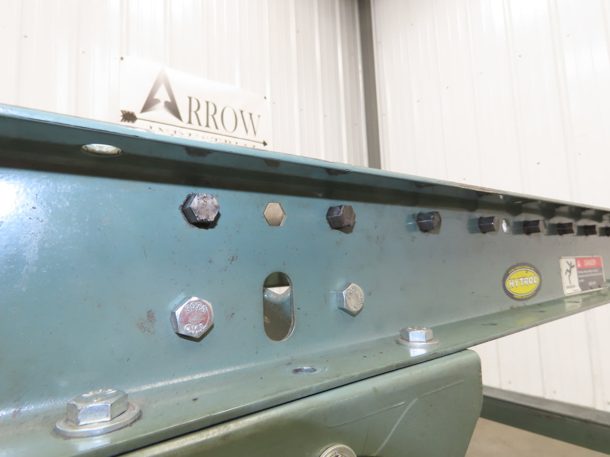 Hytrol 26"x 36"L Gravity Roller Conveyor 23"BF 1.9"Roller 27.5"-40" Adj Height