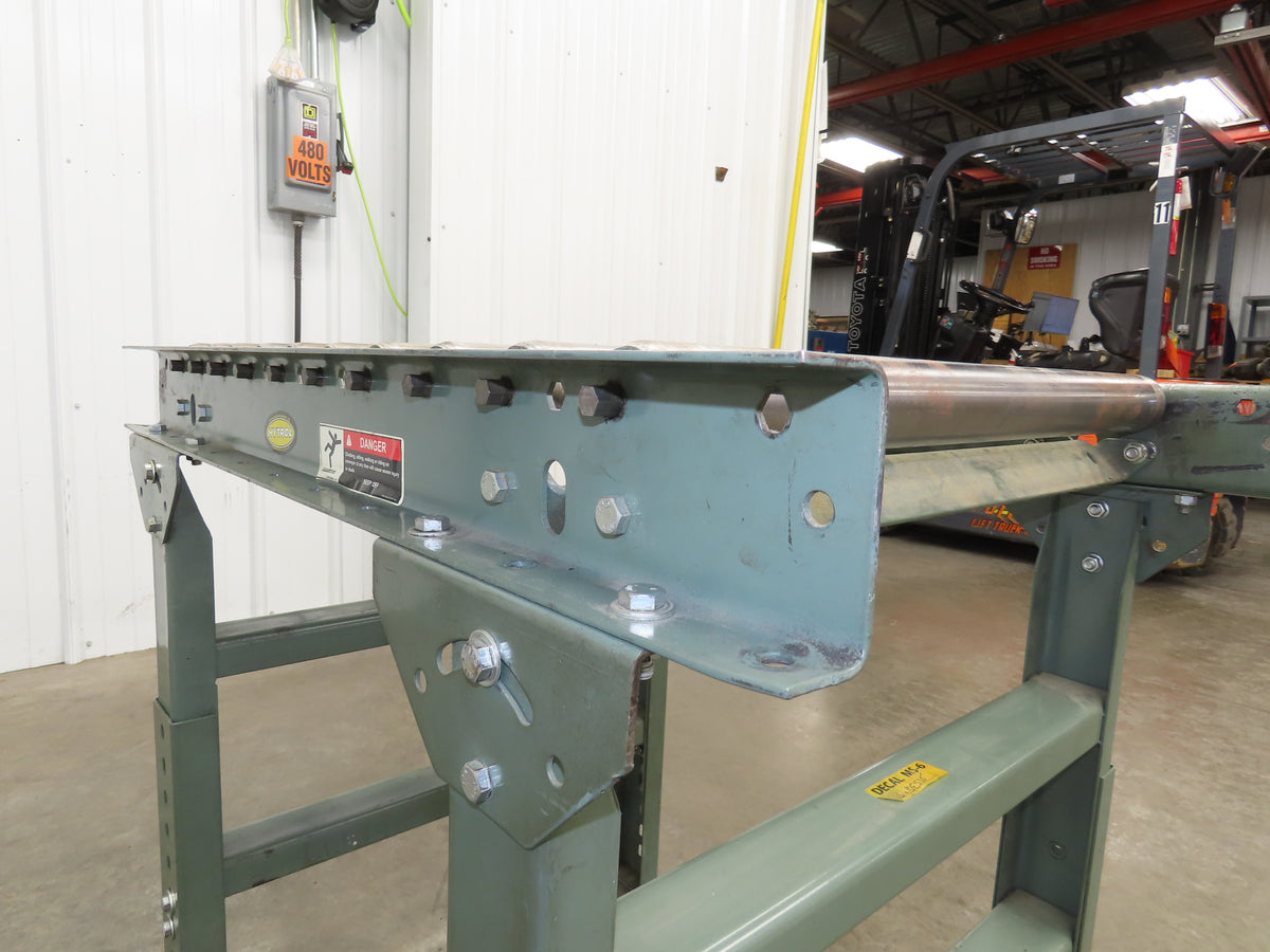 Hytrol 26"x 36"L Gravity Roller Conveyor 23"BF 1.9"Roller 27.5"-40" Adj Height