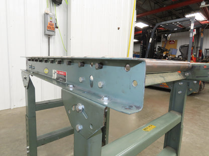 Hytrol 26"x 36"L Gravity Roller Conveyor 23"BF 1.9"Roller 27.5"-40" Adj Height
