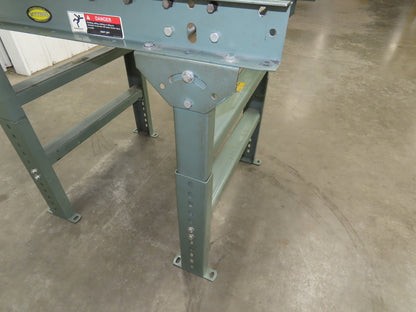 Hytrol 26"x 36"L Gravity Roller Conveyor 23"BF 1.9"Roller 27.5"-40" Adj Height