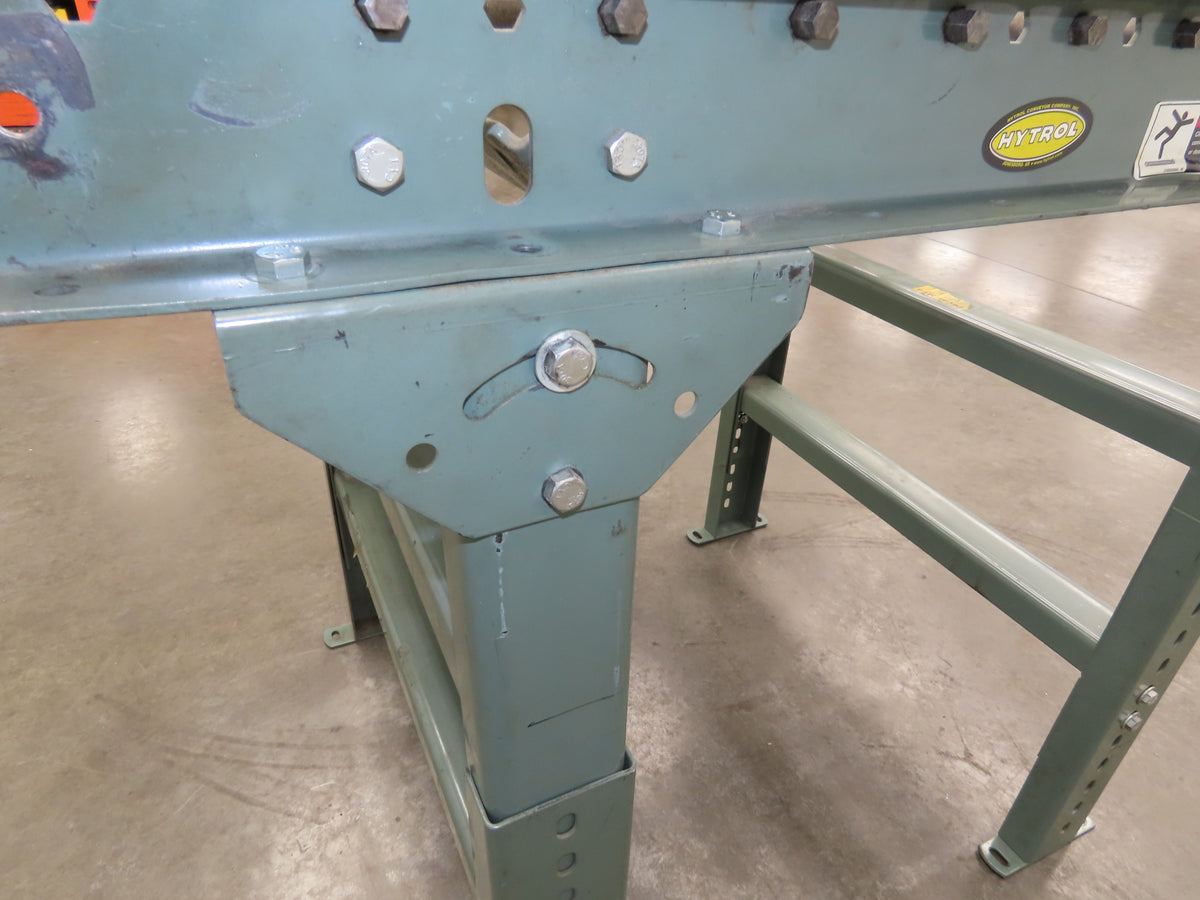 Hytrol 26"x 36"L Gravity Roller Conveyor 23"BF 1.9"Roller 27.5"-40" Adj Height