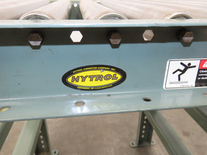 Hytrol 26"x 36"L Gravity Roller Conveyor 23"BF 1.9"Roller 27.5"-40" Adj Height