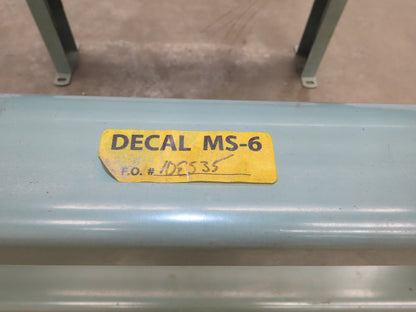 Hytrol 26"x 36"L Gravity Roller Conveyor 23"BF 1.9"Roller 27.5"-40" Adj Height