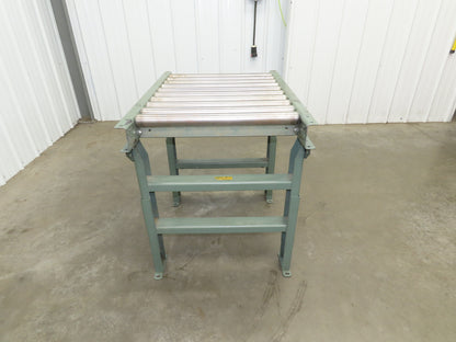 Hytrol 26"x 36"L Gravity Roller Conveyor 23"BF 1.9"Roller 27.5"-40" Adj Height