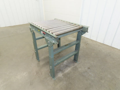 Hytrol 26"x 36"L Gravity Roller Conveyor 23"BF 1.9"Roller 27.5"-40" Adj Height