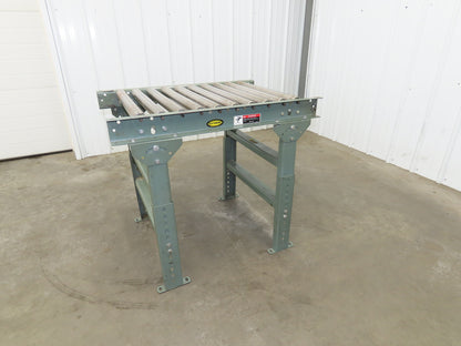 Hytrol 26"x 36"L Gravity Roller Conveyor 23"BF 1.9"Roller 27.5"-40" Adj Height