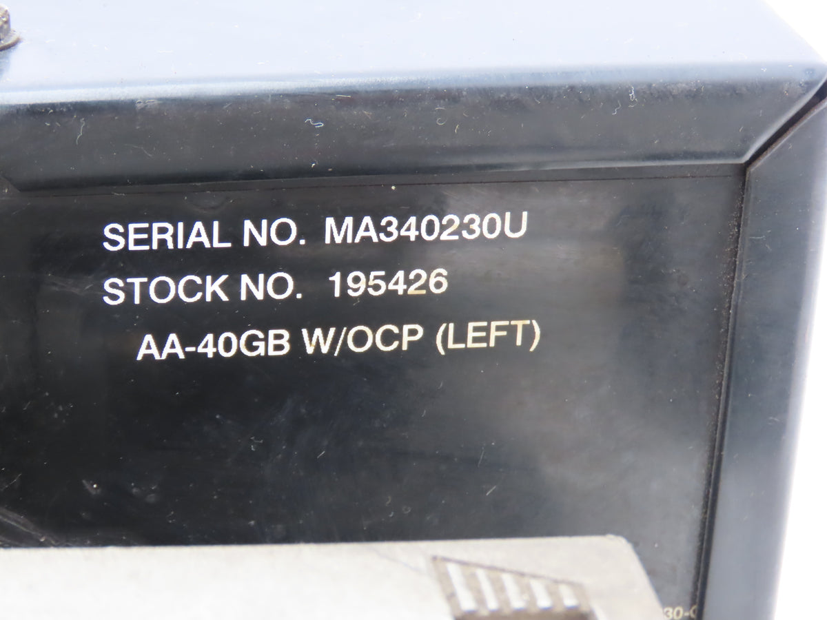 Miller 195426 Robot Welder Electric Motor & Wire Feeder Left 115VDC