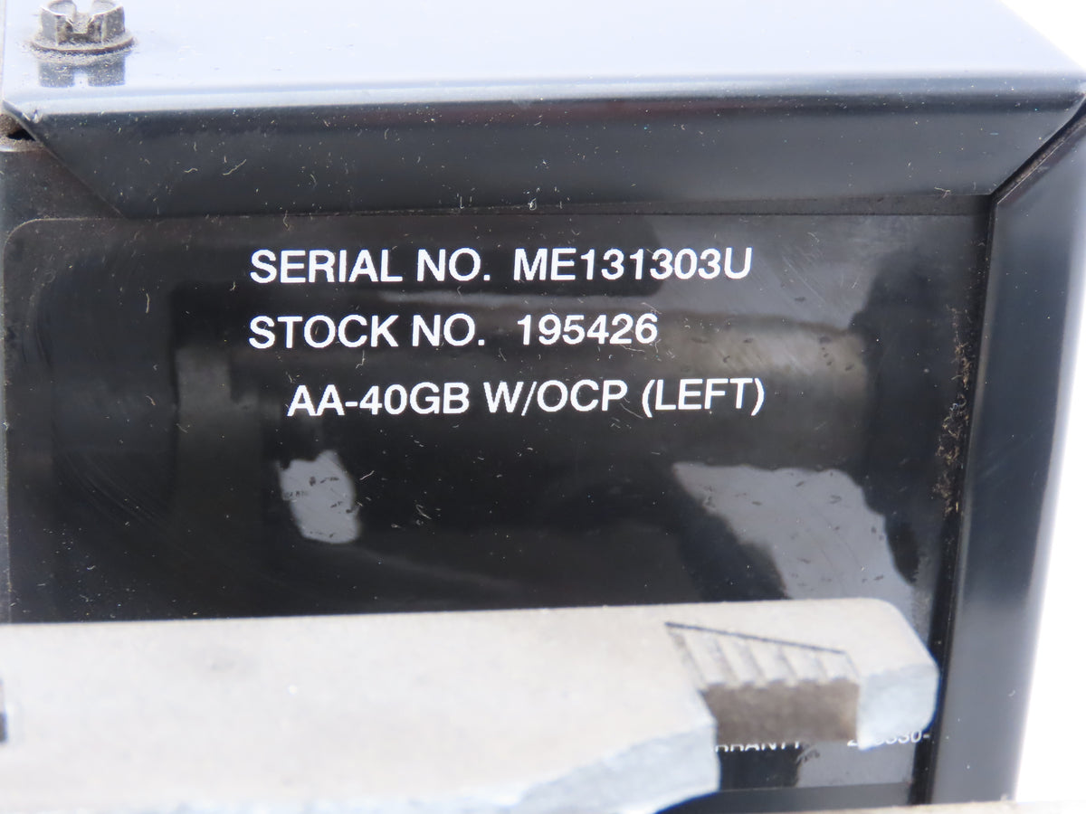 Miller 195426 Robot Welder Electric Motor & Wire Feeder Left 115VDC