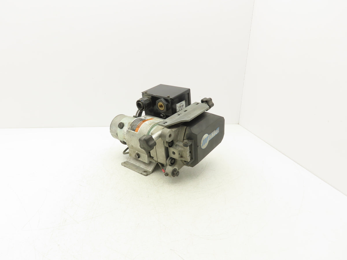 Miller 195426 Robot Welder Electric Motor & Wire Feeder Left 115VDC For Parts