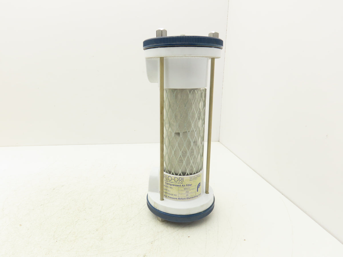 Flo-Dri M25-V Compressed Air Filter Dryer 3/4" NPT 200 PSI w/ No. 25 Cartridge