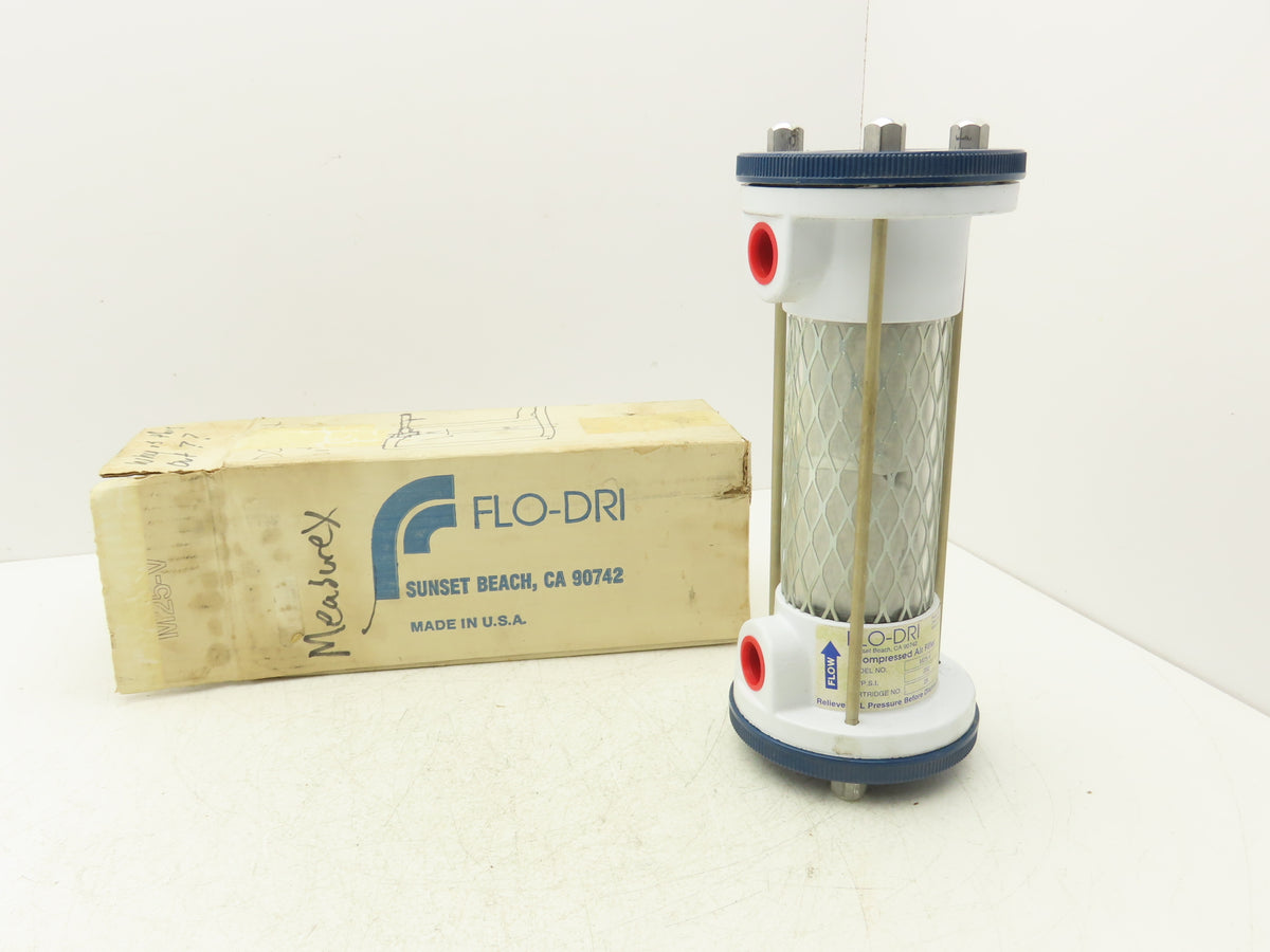 Flo-Dri M25-V Compressed Air Filter Dryer 3/4" NPT 200 PSI w/ No. 25 Cartridge