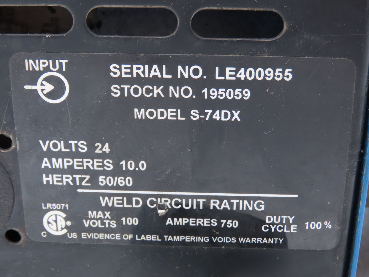 Miller 195059 Welder Electric Motor & Wire Feeder 24VDC S-74DX