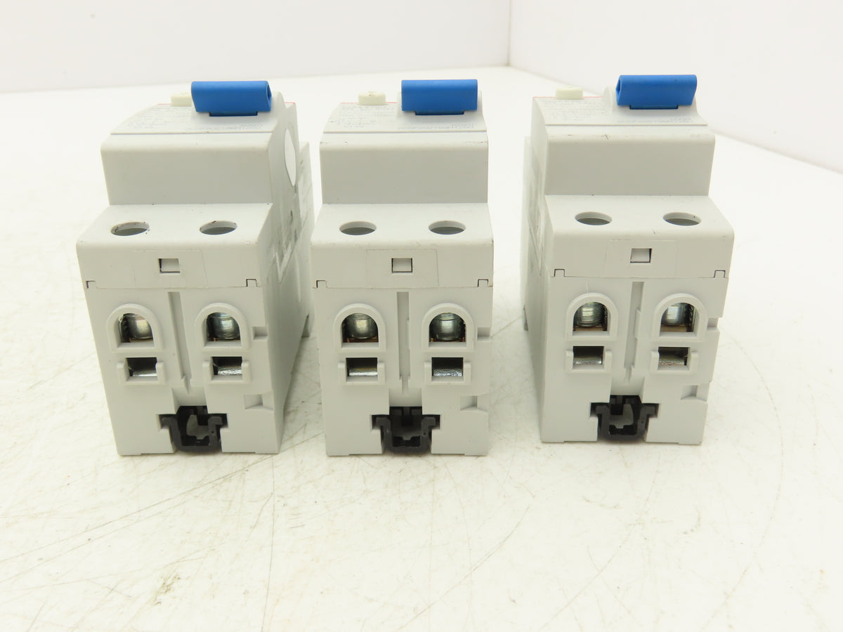 ABB 2CSF202199R1250 F202 A 25A 30mA 2-Pole Type A RCCB RCD 230V DIN Lot of 3