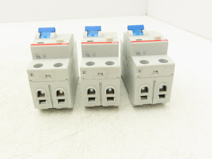ABB 2CSF202199R1250 F202 A 25A 30mA 2-Pole Type A RCCB RCD 230V DIN Lot of 3