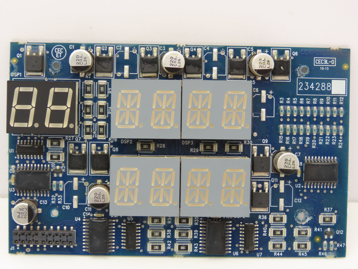Miller 234288 Welder PCB Printed Circuit Board Display Module S-74DX