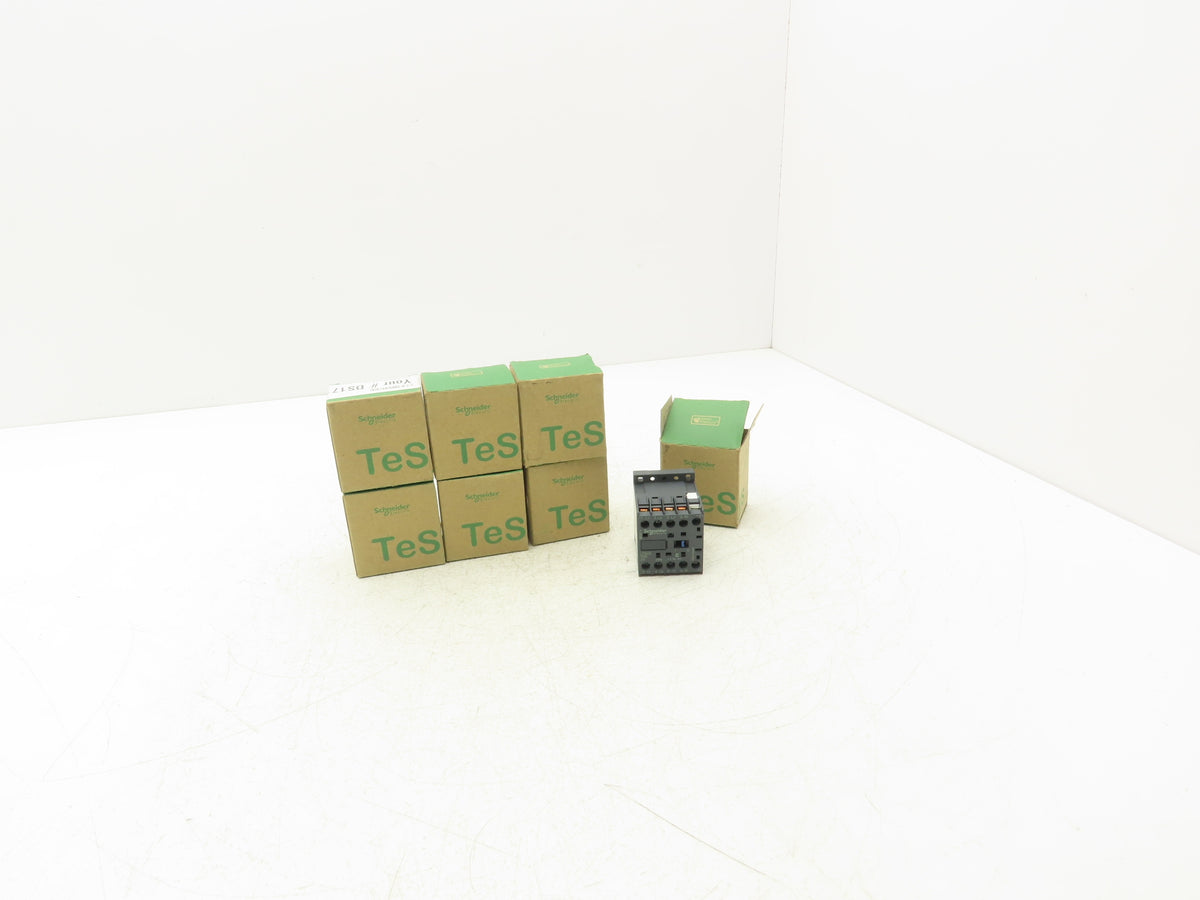 Schneider LP1K0610BD 3-Pole Mini Contactor 1NO 6A 24VDC 3HP 600VAC  Lot of 7