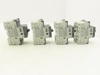 ABB MS116-25 Manual Motor Starter Circuit Breaker 20-25A Trip Class 10 Lot of 4