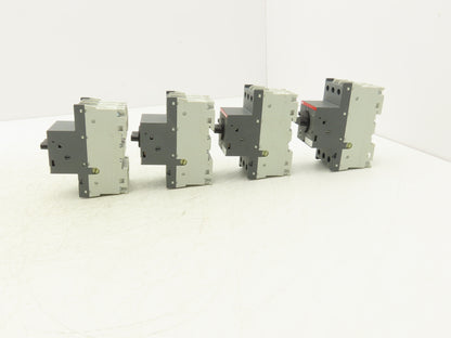ABB MS116-25 Manual Motor Starter Circuit Breaker 20-25A Trip Class 10 Lot of 4