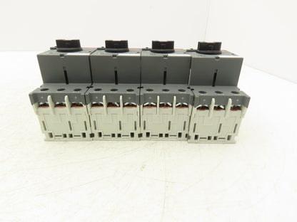ABB MS116-25 Manual Motor Starter Circuit Breaker 20-25A Trip Class 10 Lot of 4