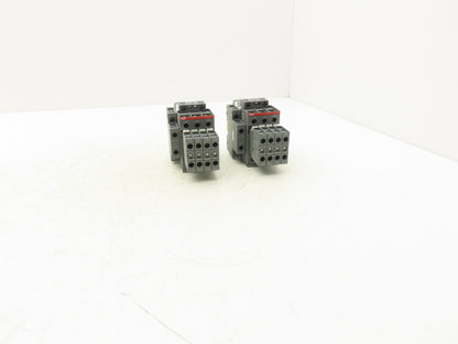ABB AF26Z-30-00-21 AF26Z 3-Pole Contactor w/ CAL4-11 CA4-10 CA4-01 Aux Lot of 2