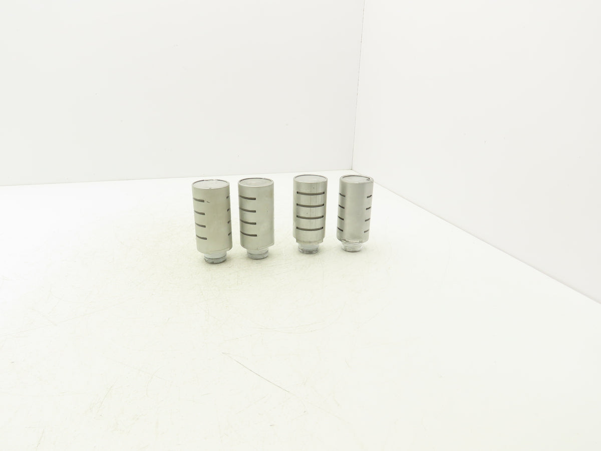 ASQF-8M Pneumatic Muffler Silencer 1" NPT Aluminum  Lot of 4