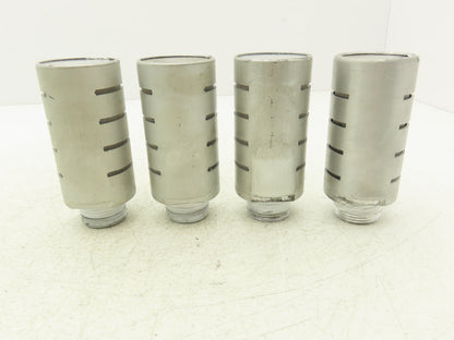 ASQF-8M Pneumatic Muffler Silencer 1" NPT Aluminum  Lot of 4