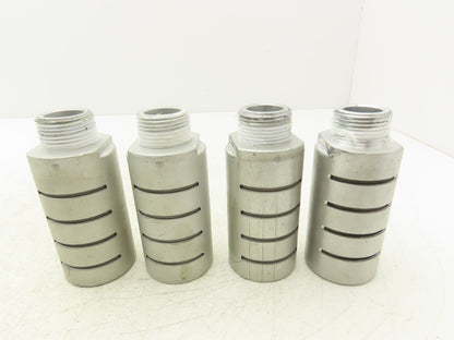 ASQF-8M Pneumatic Muffler Silencer 1" NPT Aluminum  Lot of 4