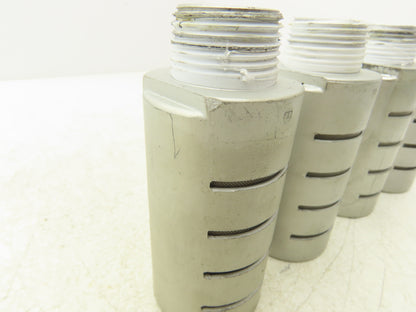 ASQF-8M Pneumatic Muffler Silencer 1" NPT Aluminum  Lot of 4