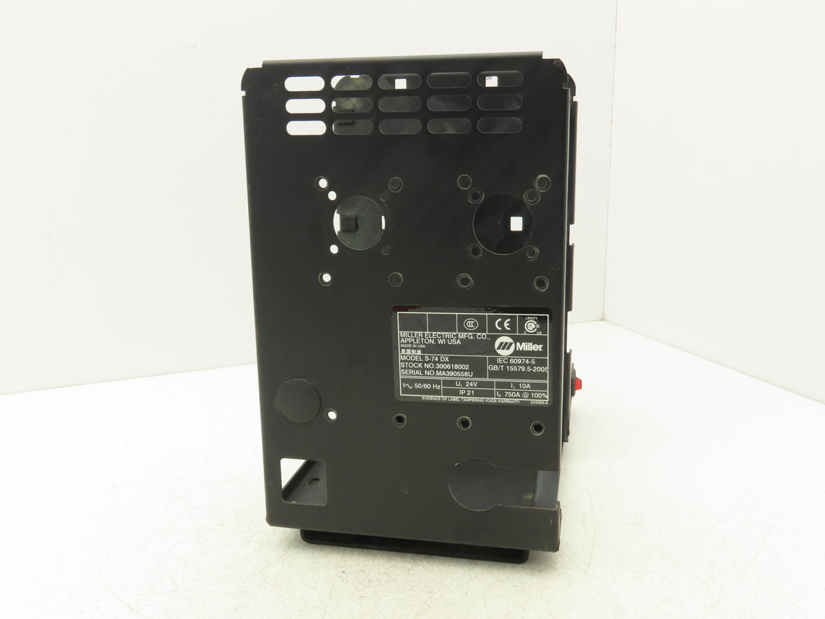 Miller 300618002 Base & Back Panel Housing Steel Off Welder Wire Feeder S-74DX
