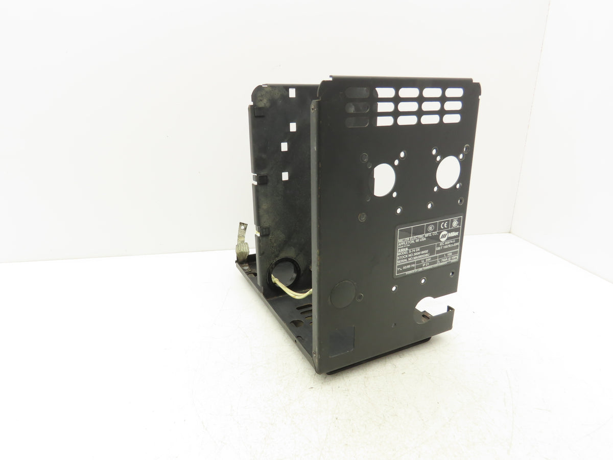 Miller 300618002 Base & Back Panel Housing Steel Off Welder Wire Feeder S-74DX