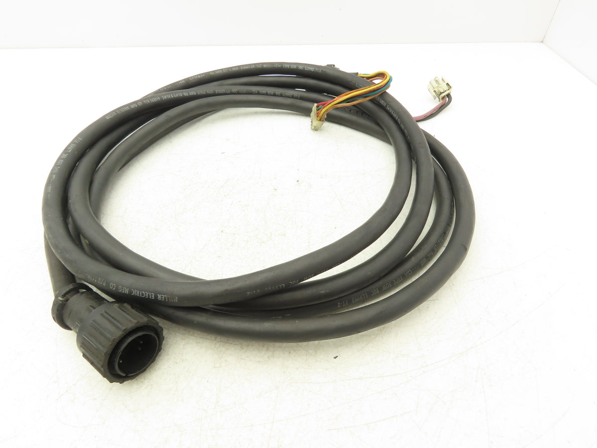 Miller Electric E18621-LN Wire Feeder Cord Welding 15' Removed From S-74DX
