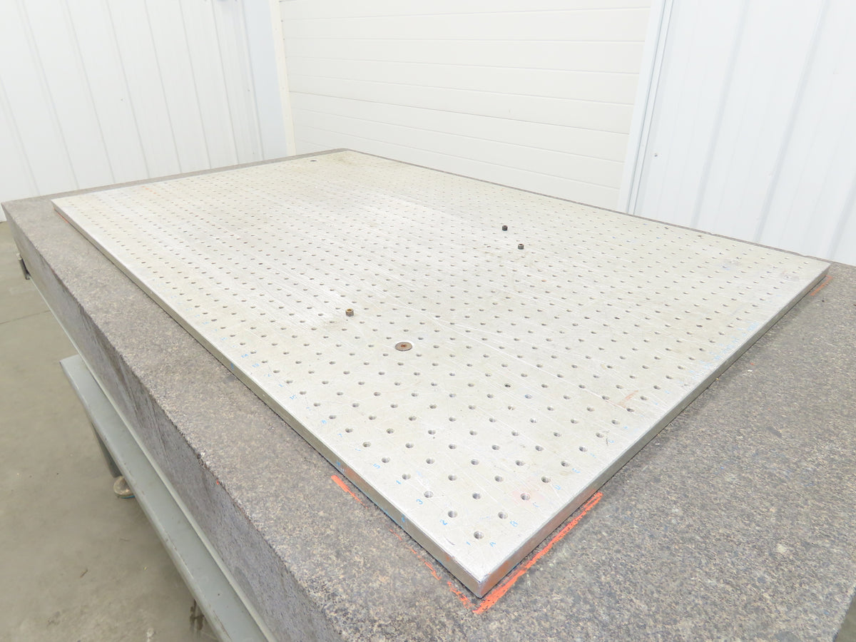 Tru Stone Optical Table Breadboard Granite Surface Inspection Grade B 60" x 36"