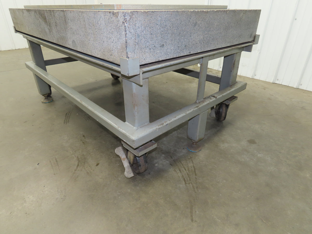 Tru Stone Optical Table Breadboard Granite Surface Inspection Grade B 60" x 36"