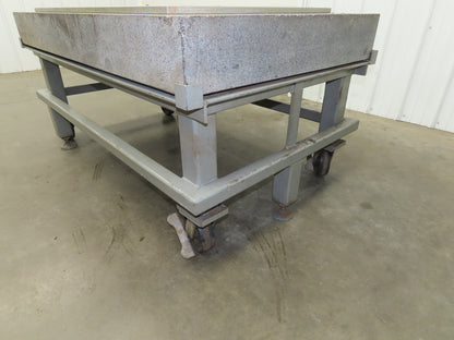 Tru Stone Optical Table Breadboard Granite Surface Inspection Grade B 60" x 36"