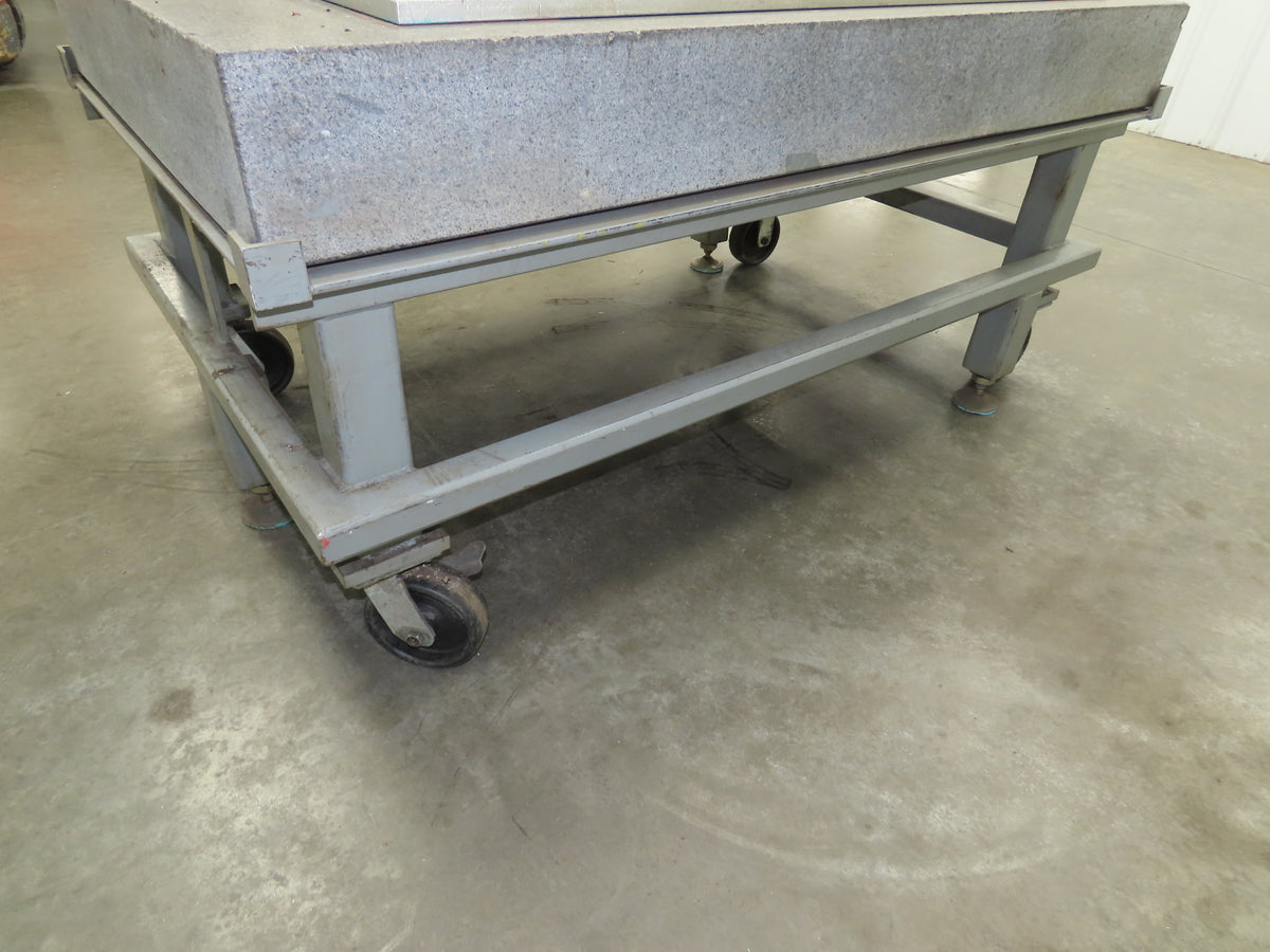 Tru Stone Optical Table Breadboard Granite Surface Inspection Grade B 60" x 36"
