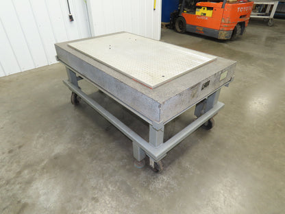 Tru Stone Optical Table Breadboard Granite Surface Inspection Grade B 60" x 36"