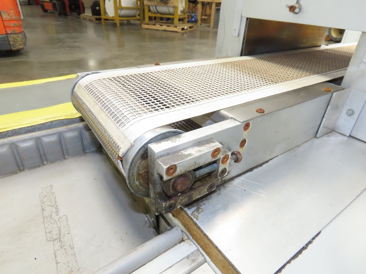 Heat Shrink Tunnel 8"x13"x 48"L Stainless Conveyor 230V 1PH Variable Speed