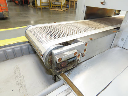Heat Shrink Tunnel 8"x13"x 48"L Stainless Conveyor 230V 1PH Variable Speed