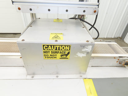 Heat Shrink Tunnel 8"x13"x 48"L Stainless Conveyor 230V 1PH Variable Speed