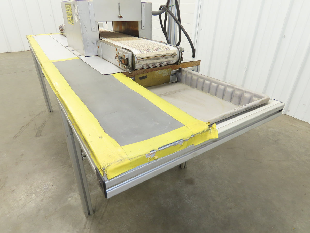 Heat Shrink Tunnel 8"x13"x 48"L Stainless Conveyor 230V 1PH Variable Speed