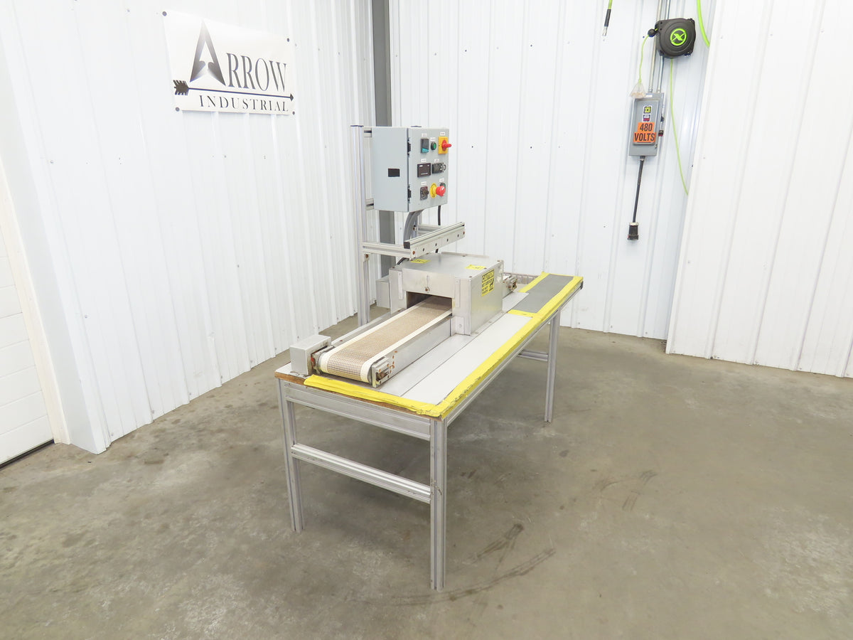 Heat Shrink Tunnel 8"x13"x 48"L Stainless Conveyor 230V 1PH Variable Speed